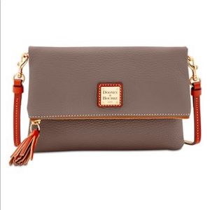 Dooney & Bourke Foldover Small Pebble Crossbody